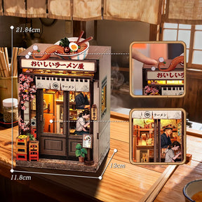 Casa Miniatura "Restaurante Oishii Ramen" DIY (Faça Você Mesmo)