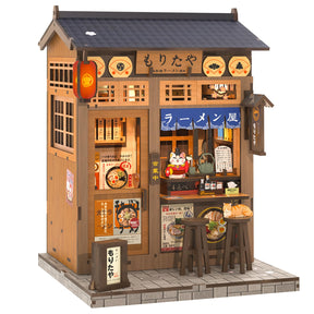 Casa Miniatura "Restaurante Ramen-ya" DIY (Faça Você Mesmo)