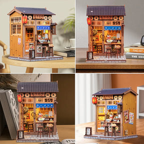 Casa Miniatura "Restaurante Ramen-ya" DIY (Faça Você Mesmo)