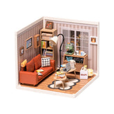 Casa Miniatura "Sala de Estar Moderna" DIY (Faça Você Mesmo)