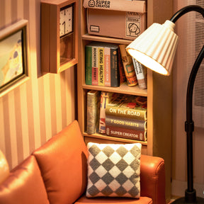 Casa Miniatura "Sala de Estar Moderna" DIY (Faça Você Mesmo)