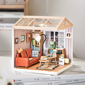 Casa Miniatura "Sala de Estar Moderna" DIY (Faça Você Mesmo)