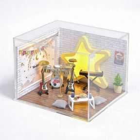Casa Miniatura "Show Musical" DIY (Faça Você Mesmo)