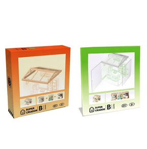 Casa Miniatura "Telhado e Porta à Prova de Poeira" DIY (Faça Você Mesmo)