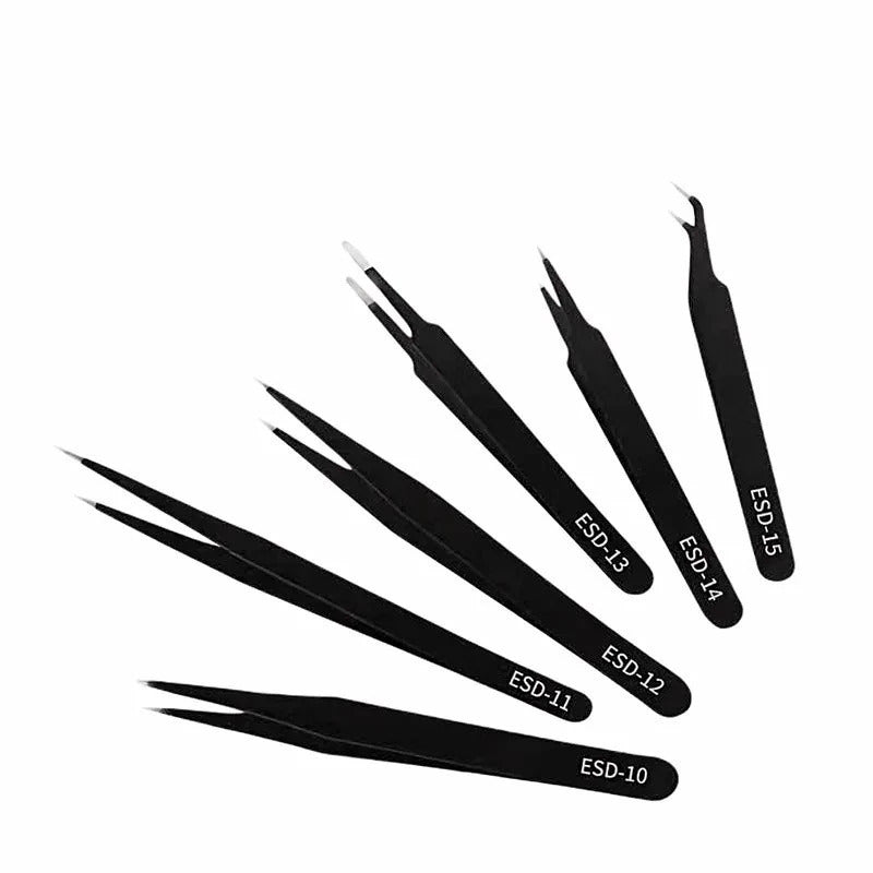 Kit 6 Pinças de Precisão