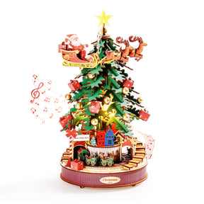 Quebra-cabeça 3D "Árvore Musical de Natal"