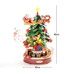 Quebra-cabeça 3D "Árvore Musical de Natal"