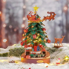 Quebra-cabeça 3D "Árvore Musical de Natal"