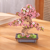 Quebra-cabeça 3D "Bonsai de Flor de Cerejeira Sakura"