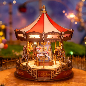 Quebra-cabeça 3D "Carrossel Tradicional"