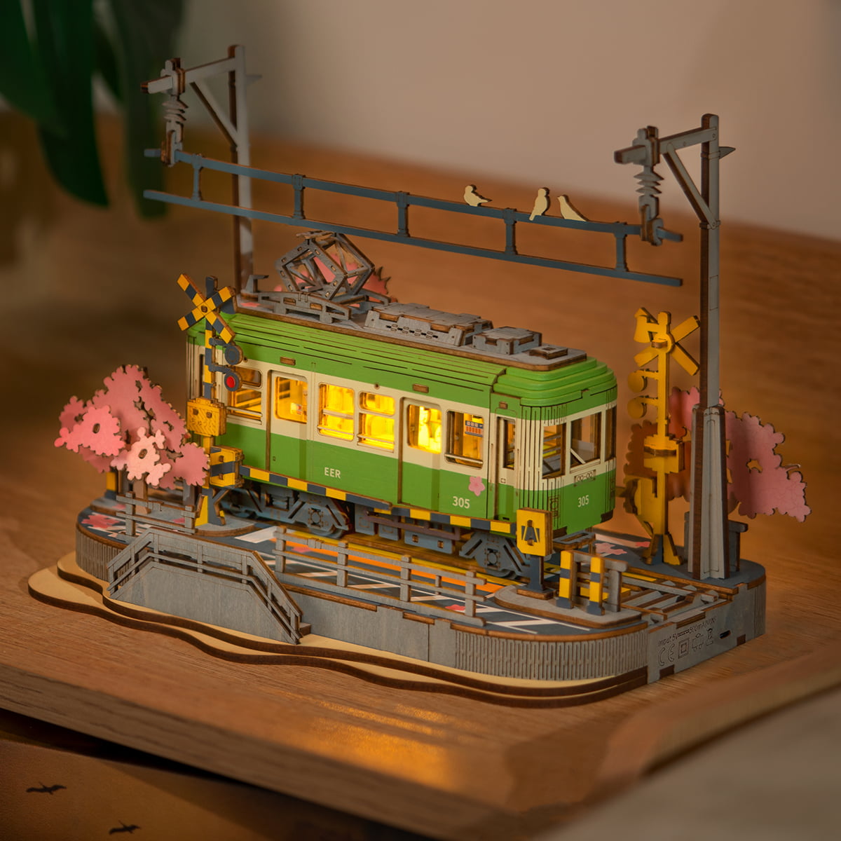 Quebra-cabeça 3D "Estação Caminho das Cerejeiras"