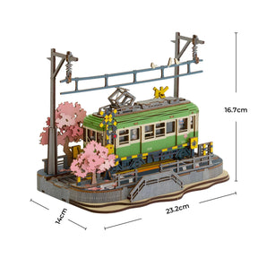 Quebra-cabeça 3D "Estação Caminho das Cerejeiras"
