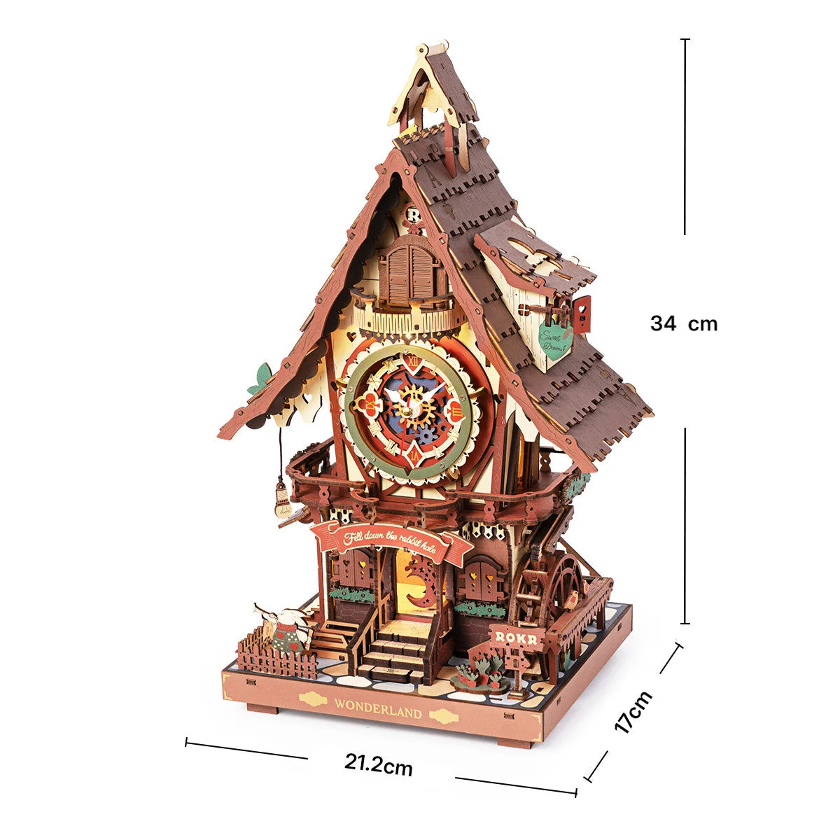 Quebra-cabeça 3D "Relógio de Vila Alpina"