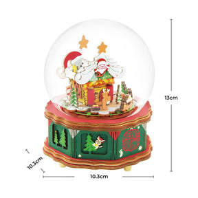 Quebra-cabeça 3D "Vila Musical de Natal do Papai Noel"